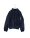 A Navy Puffer/Quilted Jackets from Bonpoint in size 12Y for boy. (Front View)