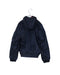 A Navy Puffer/Quilted Jackets from Bonpoint in size 12Y for boy. (Back View)
