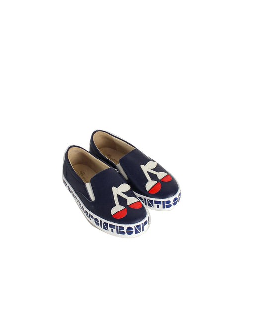 A Navy Sneakers from Bonpoint in size 5T for boy. (Front View)