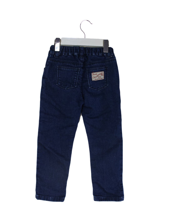 A Blue Jeans from Petit Bateau in size 3T for neutral. (Back View)