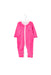 A Pink Long Sleeve Jumpsuits from Kissy Kissy in size 12-18M for girl. (Front View)