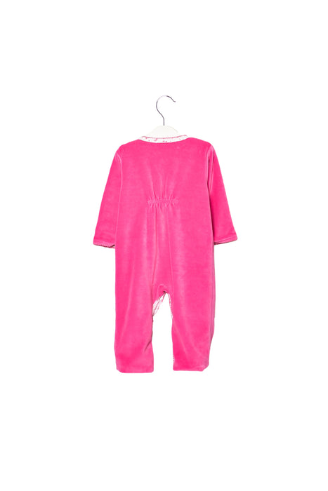 A Pink Long Sleeve Jumpsuits from Kissy Kissy in size 12-18M for girl. (Back View)
