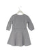 A Grey Sweater Dresses from Moschino in size 4T for girl. (Back View)