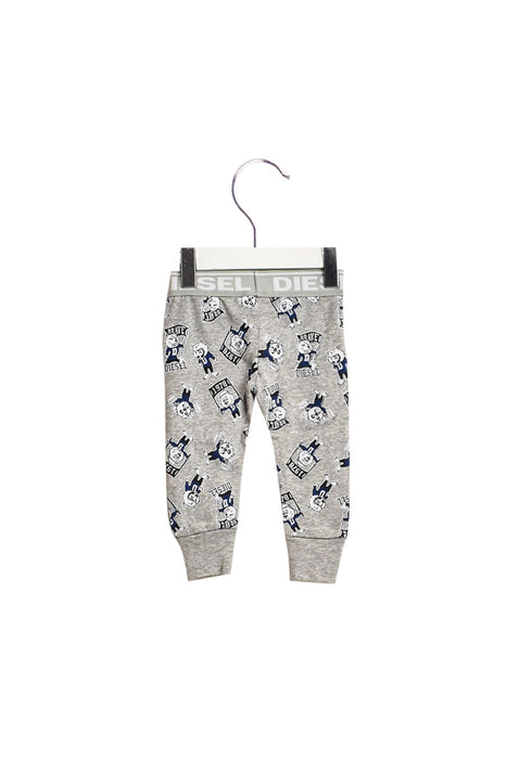 A Grey Leggings from Diesel in size 3-6M for boy. (Back View)