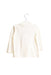 A White Long Sleeve Tops from Seed in size 3-6M for girl. (Back View)
