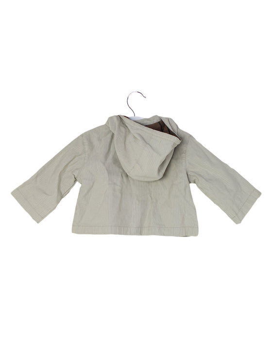 A Beige Coats from Bonpoint in size 3-6M for boy. (Back View)