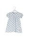 A White Short Sleeve Dresses from and the little dog laughed in size 2T for girl. (Front View)