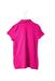 A Pink Short Sleeve Polos from Polo Ralph Lauren in size 10Y for girl. (Back View)