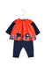 A Multi Long Sleeve Jumpsuits from Catimini in size 3-6M for girl. (Front View)