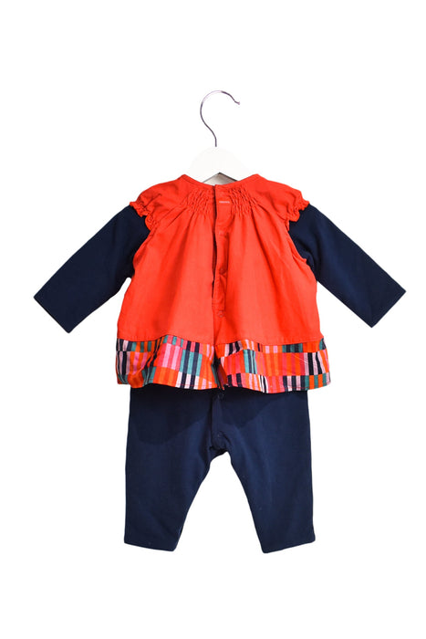 A Multi Long Sleeve Jumpsuits from Catimini in size 3-6M for girl. (Back View)