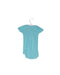 A Green Short Sleeve Bodysuits from Petit Bateau in size 0-3M for girl. (Back View)