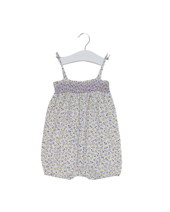 A Multicolour Sleeveless Rompers from Little Mercerie in size 6-12M for girl. (Front View)