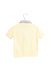 A Yellow Short Sleeve Polos from Nicholas & Bears in size 6-12M for boy. (Back View)