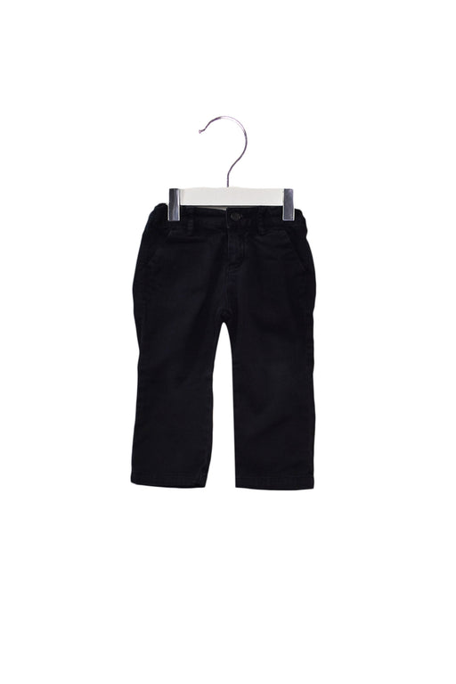 A Navy Casual Pants from Bonpoint in size 12-18M for girl. (Front View)