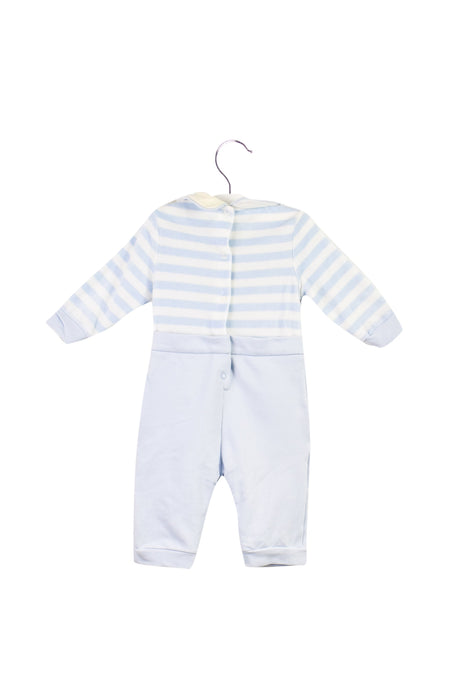 A Blue Long Sleeve Jumpsuits from Nicholas & Bears in size 6-12M for boy. (Back View)
