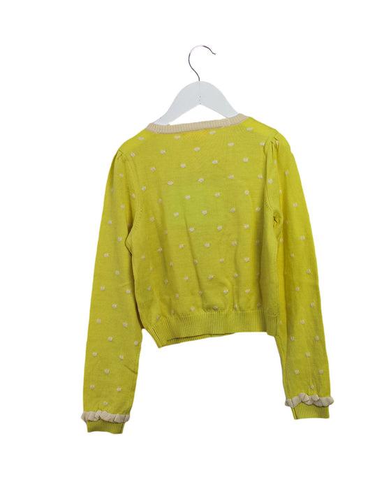 A Yellow Cardigans from Nicholas & Bears in size 10Y for girl. (Back View)