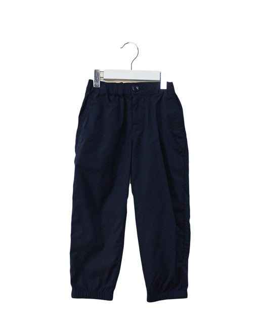 A Navy Casual Pants from Aigle in size 4T for boy. (Front View)