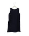 A Navy Sleeveless Dresses from Brooks Brothers in size 5T for girl. (Back View)