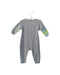 A Grey Long Sleeve Jumpsuits from CIGOGNE Bébé in size 3-6M for neutral. (Back View)