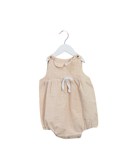 A Pink Bodysuits from Niny Mini in size 6-12M for girl. (Front View)