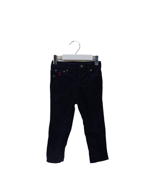 A Navy Casual Pants from Polo Ralph Lauren in size 3T for girl. (Front View)