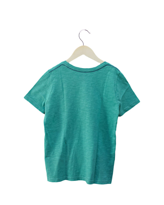A Teal Short Sleeve T Shirts from Boden in size 9Y for girl. (Back View)