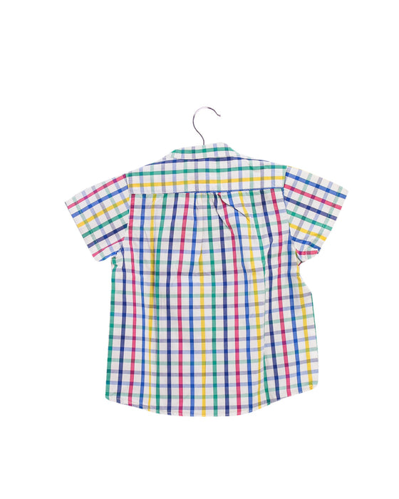 A White Shirts from Petit Bateau in size 6-12M for boy. (Back View)