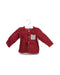 A Red Shirts from Petit Bateau in size 6-12M for boy. (Front View)