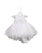 A White Sleeveless Dresses from Couché Tot in size 6-12M for girl. (Front View)