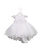 A White Sleeveless Dresses from Couché Tot in size 6-12M for girl. (Front View)