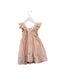 A Pink Sleeveless Dresses from Stella McCartney in size 6-12M for girl. (Back View)