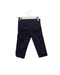 A Navy Casual Pants from Petit Bateau in size 6-12M for boy. (Back View)