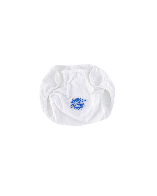 A White Cloth Diapers from Splash About in size O/S for boy. (Front View)