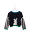 A Navy Cardigans from Catimini in size 3T for girl. (Back View)