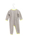 A Grey Onesies from Petit Bateau in size 18-24M for neutral. (Back View)