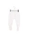 A White Sweatpants from Neck & Neck in size 6-12M for neutral. (Front View)