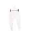 A White Sweatpants from Neck & Neck in size 6-12M for neutral. (Back View)