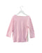 A Pink Long Sleeve Tops from Ragmart in size 5T for girl. (Back View)