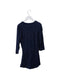A Navy Long Sleeve Dresses from Sunset Limonade in size 4T for girl. (Back View)