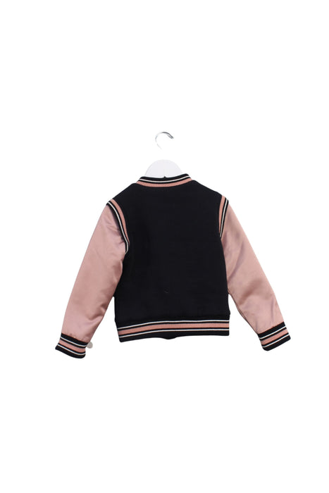 A Black Lightweight Jackets from Nº21 in size 4T for girl. (Back View)