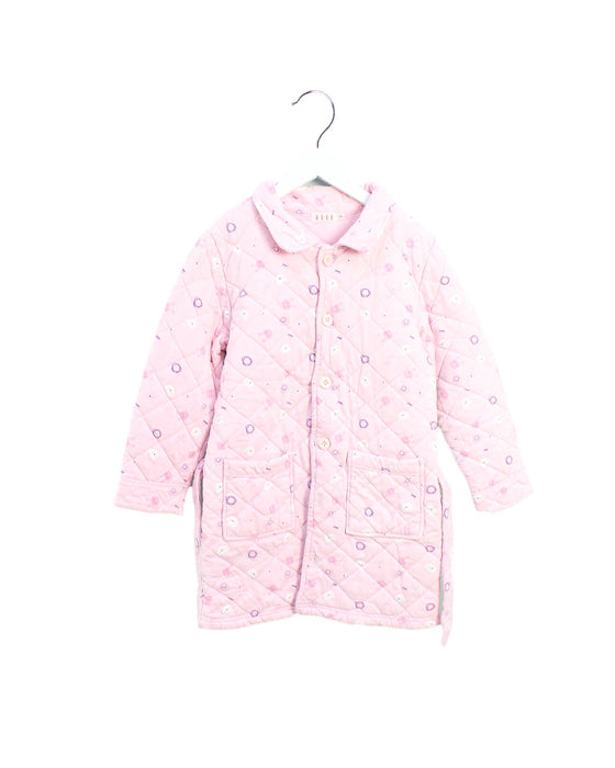 A Pink Coats from ELLE in size 7Y for girl. (Front View)