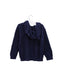 A Navy Zippered Sweatshirts from Seed in size 18-24M for boy. (Back View)