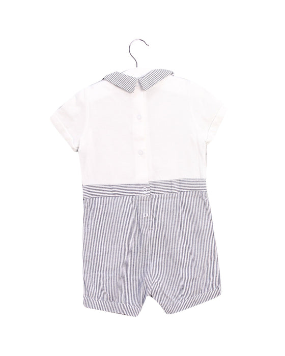 A Blue Short Sleeve Rompers from Nicholas & Bears in size 6-12M for boy. (Back View)