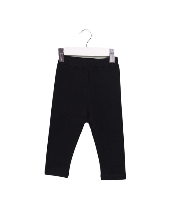 A Black Leggings from Little Starters in size 6-12M for girl. (Front View)