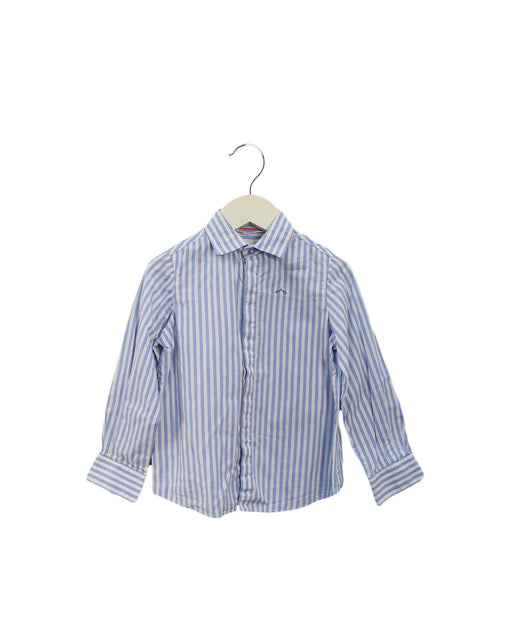 A Blue Shirts from Nanos in size 4T for boy. (Front View)