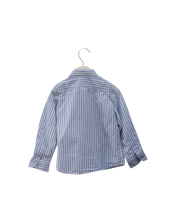 A Blue Shirts from Nanos in size 4T for boy. (Back View)