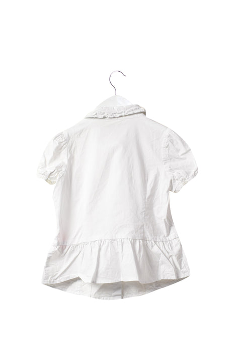 A White Short Sleeve Tops from Nicholas & Bears in size 6T for girl. (Back View)