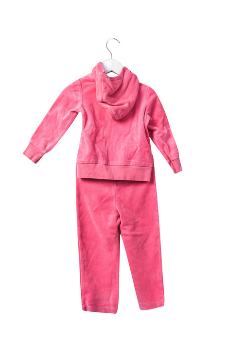 A Pink Pants Sets from Juicy Couture in size 2T for girl. (Back View)