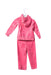 A Pink Pants Sets from Juicy Couture in size 2T for girl. (Back View)