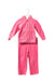 A Pink Pants Sets from Juicy Couture in size 2T for girl. (Front View)